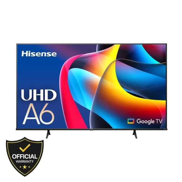 Hisense 75 Inch Class A6 Series LED 4K UHD Google Smart TV (75A6N)