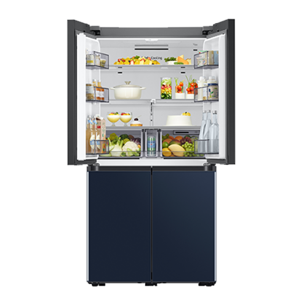 Samsung 670 L 4-Door Flex French Door BESPOKE Refrigerator | RF63A91C377/TL - Image 4