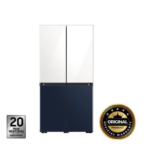 Samsung 670 L 4-Door Flex French Door BESPOKE Refrigerator | RF63A91C377/TL