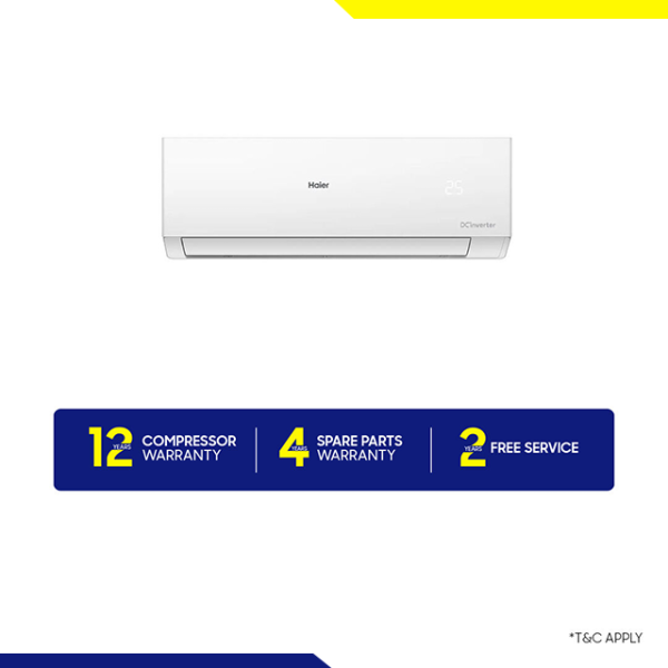 Haier 1.6 Ton CleanCool Inverter Pro - HSU-19CleanCool(INV)(Pro)