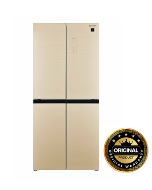 Sharp 473 Liters 4-Door Refrigerator | SJ-EFD589X-G - Golden