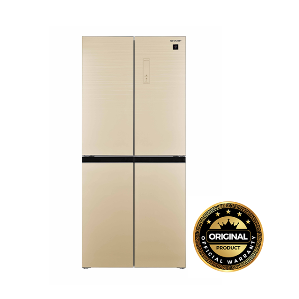 Sharp 473 Liters 4-Door Refrigerator | SJ-EFD589X-G - Golden