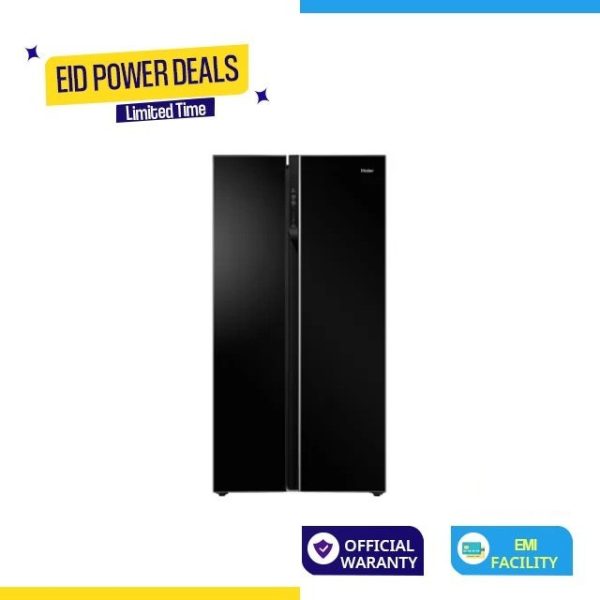 Haier 600 Liters Side By Side No Frost Refrigerator (HRF-622IBG)
