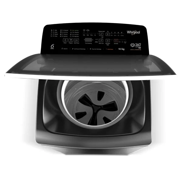 Whirlpool 9.5KG Washing Machine 360 BW PRO-H | Graphite BD - Image 3