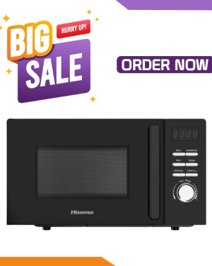 Hisense 20L Solo MWO with LED Display & Grey Cavity || H20MOBS5H