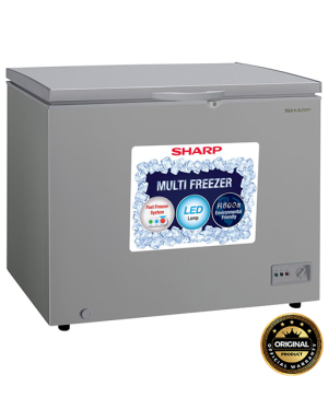 Sharp 510 Liters Freezer | SJC-528-GY - Grey