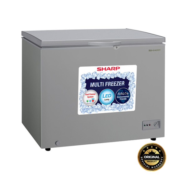 Sharp 510 Liters Freezer | SJC-528-GY - Grey