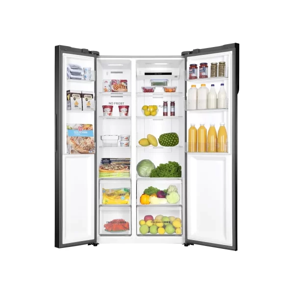Haier 600L Side-by-Side No Frost Refrigerator (HRF-622ICG) - Image 4
