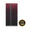 Sharp 639 Liters 4-Door Refrigerator | SJ-VX88PG-RD - RED