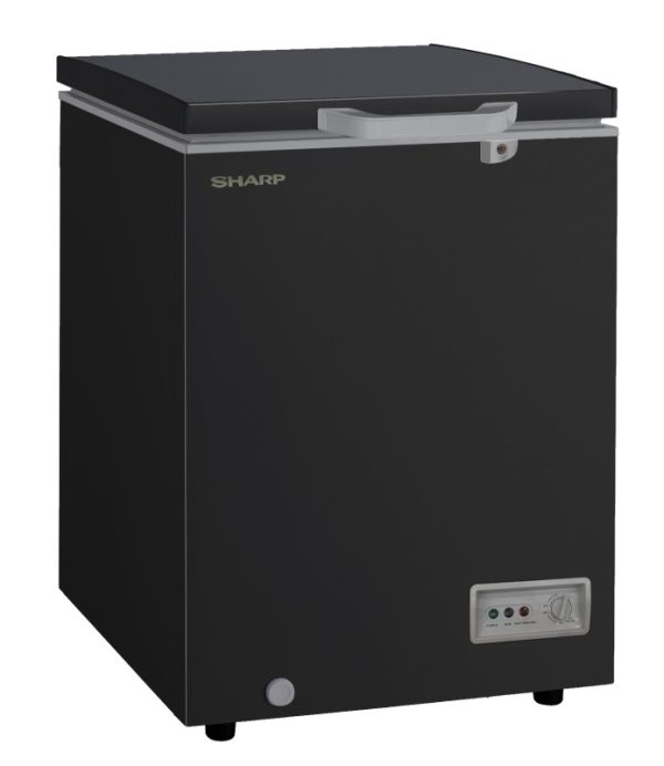 Sharp 310 Liters Freezer | SJC-338-BK- Black - Image 2