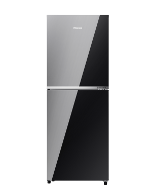 Hisense 277L TMF Inverter Glass Door Refrigerator RT1G276NAMB (Mirror Black)